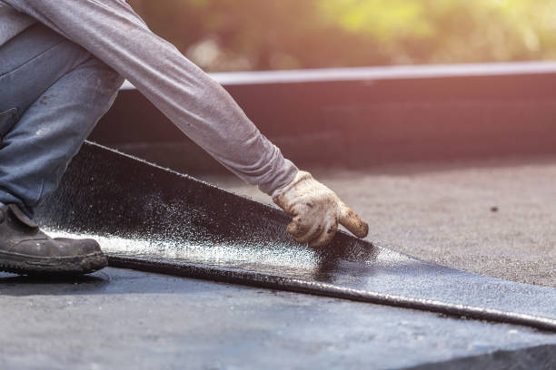 Professional Basement Waterproofing technician working in Colts Neck, NJ